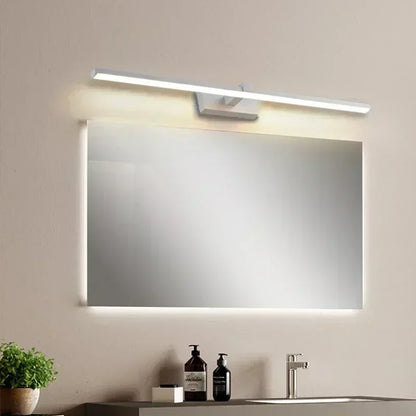 RoyaleGlow Modern LED Bathroom Vanity Light with Adjustable Tricolor Lighting - LWL155 A White 100cm / Neutral light