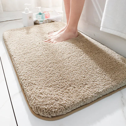 Royaleva Super Thick Luxury Bathroom Rug - Ultra-Plush Comfort for Your Feet - Gray / Small - 16x24 inches