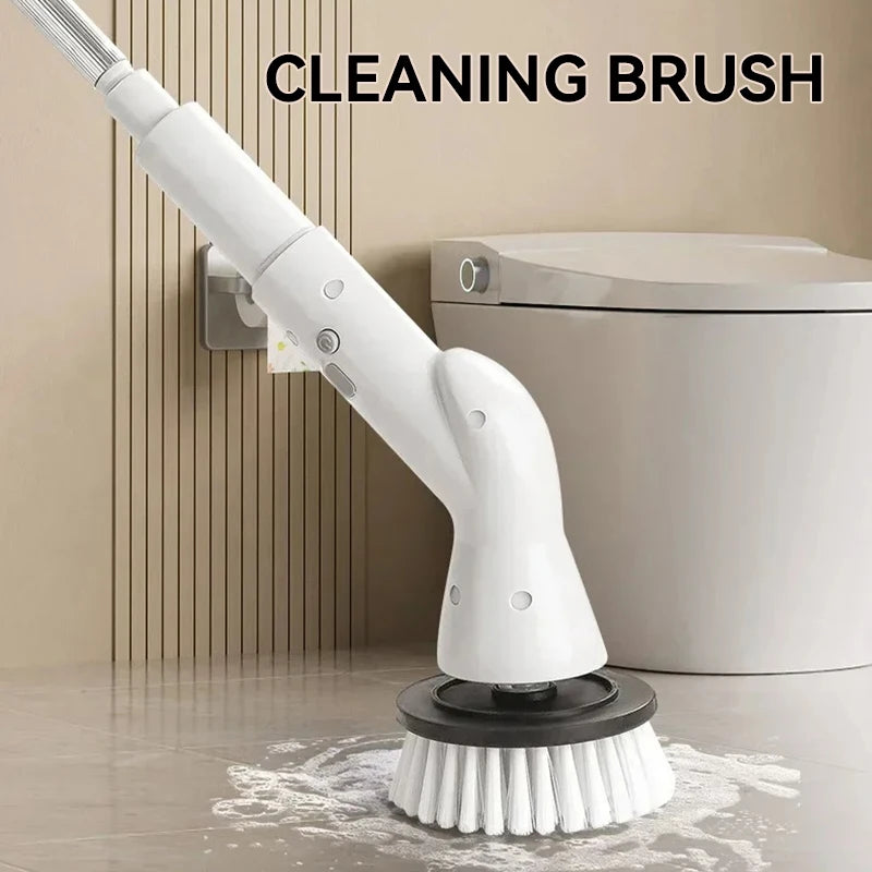 Revolutionize Your Cleaning Routine with the 6-in-1 Electric Brush! - 5 Brush Heads