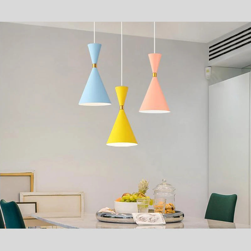 Royallure Minimalist Pendant Light for Modern Living Room & Dining Spaces - Yellow