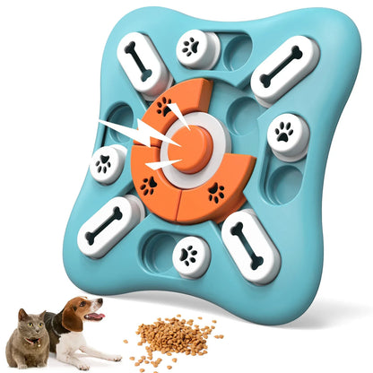 Pawellure Interactive Dog Puzzle Toy - Cognitive Treat Dispenser for All Sizes, Durable & Engaging Playtime