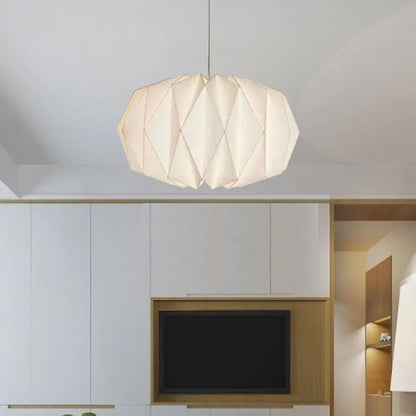 Royaleva Origami Pendant Lampshade for Nordic-Inspired Home Decor - Garlic