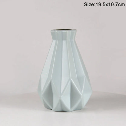 Royelux Modern Plastic Flower Vase - Elegant Nordic Décor for Every Room