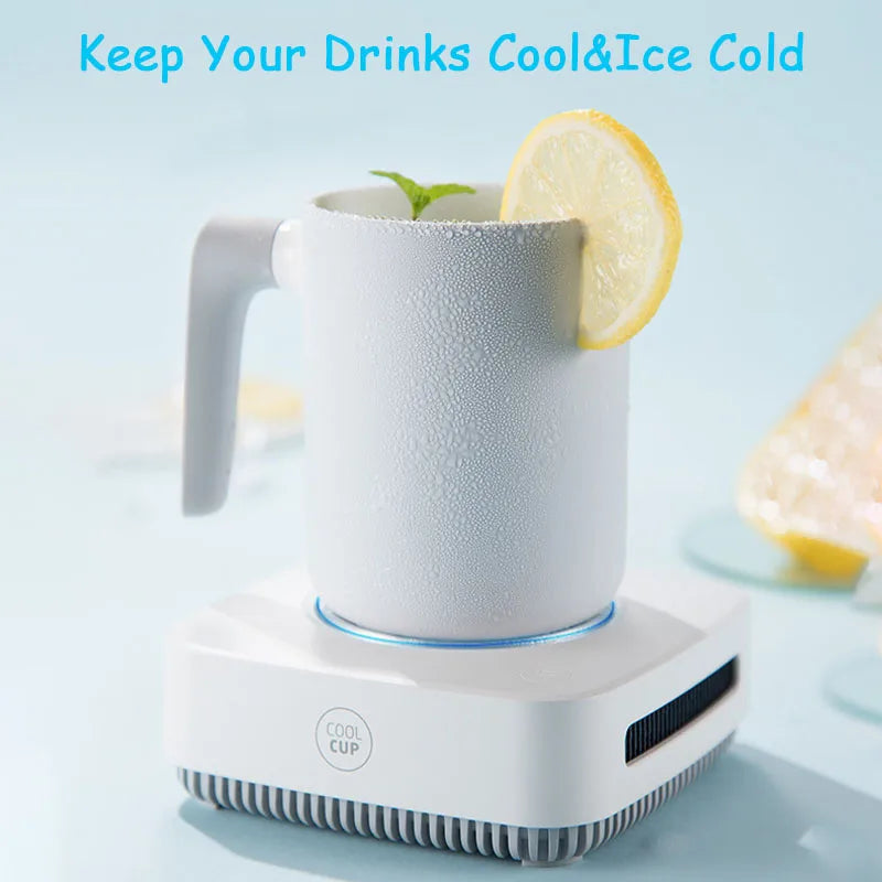 Royaleva 2-in-1 Mug Warmer and Cooler – Beverage Heating & Cooling Plate for Home or Office