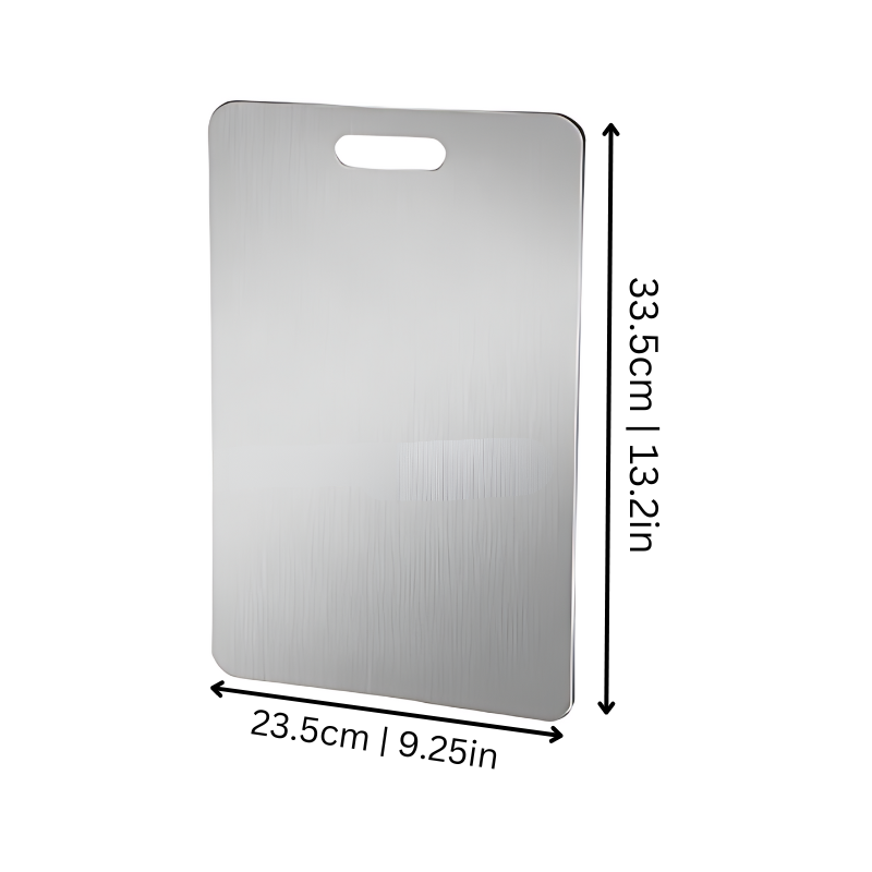 Rayvia Stainless Steel Cutting Board – Durable, Hygienic & Easy-to-Clean Kitchen Essential