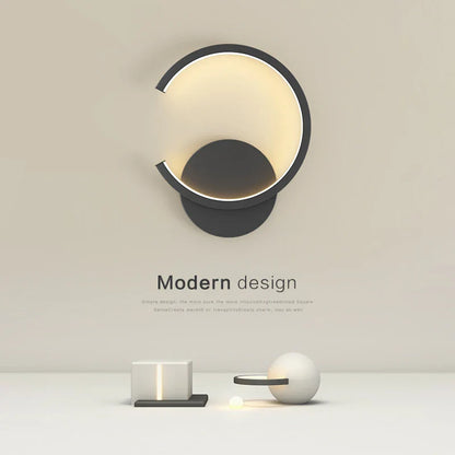 RoyaleGlow Modern Golden Copper Wall Lamp - Nordic LED Up & Down Lighting - TypeC Blanc / 3 Lumières (dimmable)