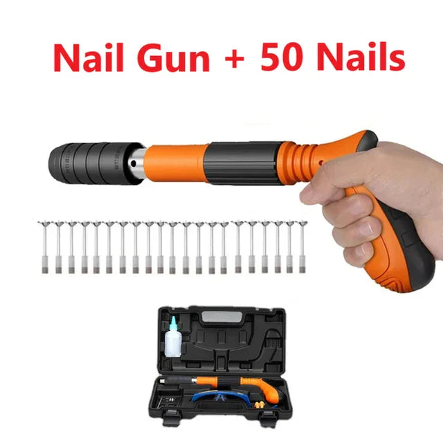 Royallure Precision Air Nailer Gun - Fast & Effortless DIY Tool for Carpentry & Home Decoration