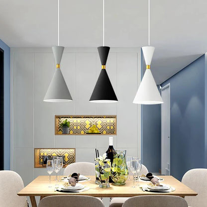 Royallure Minimalist Pendant Light for Modern Living Room & Dining Spaces - Grey