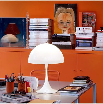 Retro Danish Table Lamp/ Floor Lamp - Iconic Mushroom Design for Modern Spaces