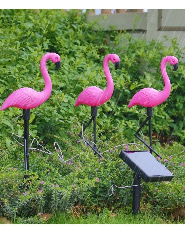 Royelux Solar Flamingo Garden Light - Decorative Waterproof Outdoor Lighting