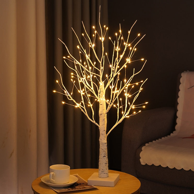 Royelux Nordic 55cm Birch Tree Light –  Bendable Branches