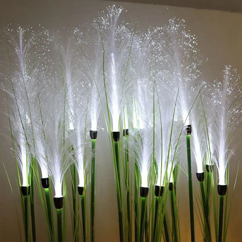 Royelux Solar Reed Garden Light - Waterproof LED Outdoor Lawn Décor