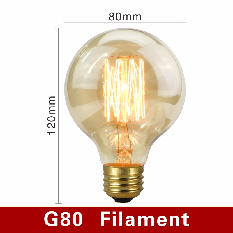 Royaleva Vintage Dimmable E27 Light Bulb – Warm Ambient Edison-Style