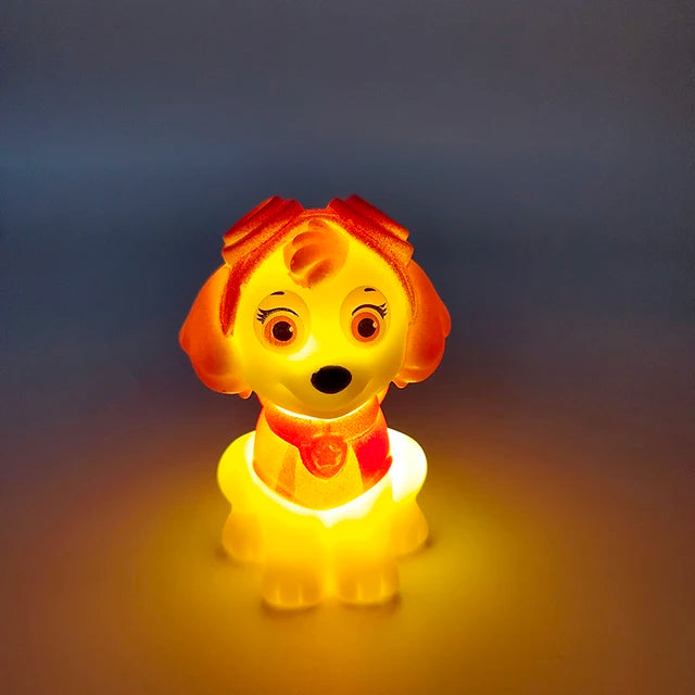 Paw Patrol night light featuring a 3D model of a beloved character, perfect as a children’s table lamp or birthday gift.