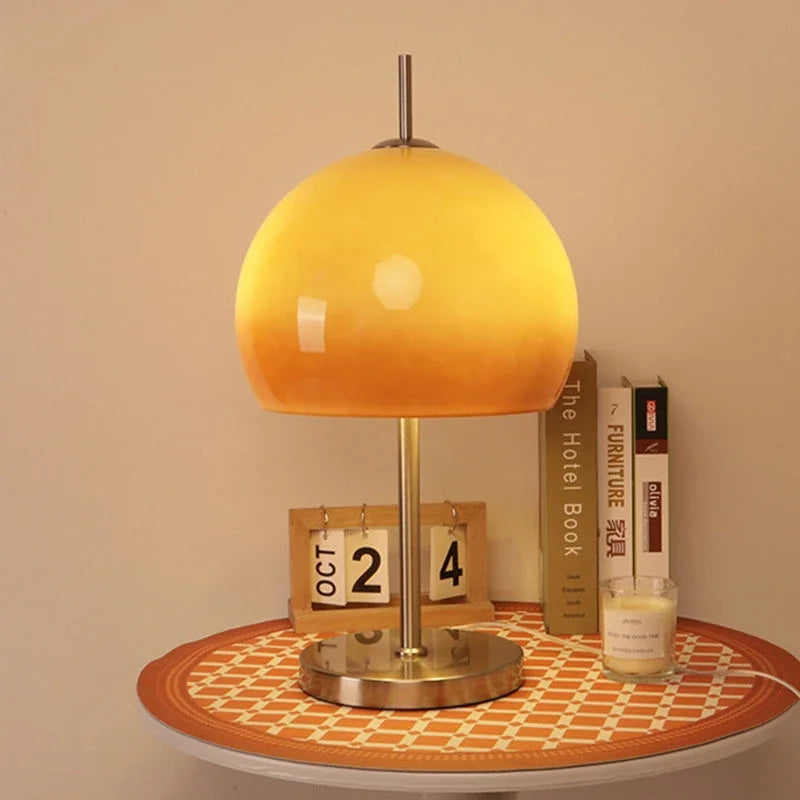 Bauhaus Retro Glass Table & Floor Lamp - Remote Dimming - Desk lamp