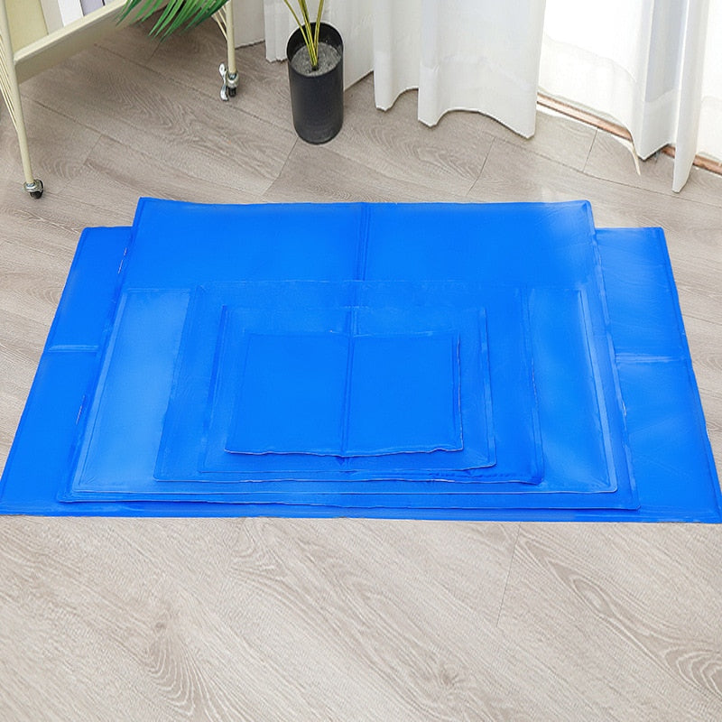 Pawelux Self-Cooling Gel Mat for Pets - Summer Comfort & Pain Relief, Heat-Resistant, Portable & Lightweight