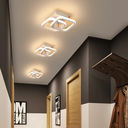 Modern LED Ceiling Light - Corridor and Aisle Lamp - Black