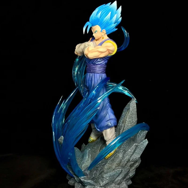 Royaleva Dragon Ball Vegetto Figurine – 33cm Static Action Anime Figure - Default Title