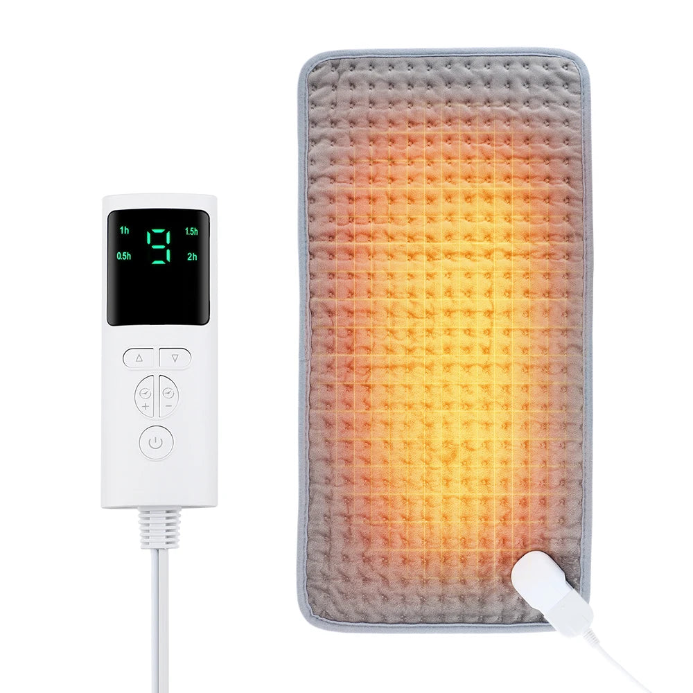 Experience Warmth and Comfort with the Royelux Electric Heating Blanket - Dark Grey / us