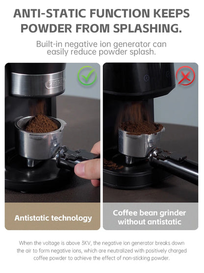 Automatic Coffee Grinder – 31 Adjustable Settings for Precision Espresso & Pour Over Brewing