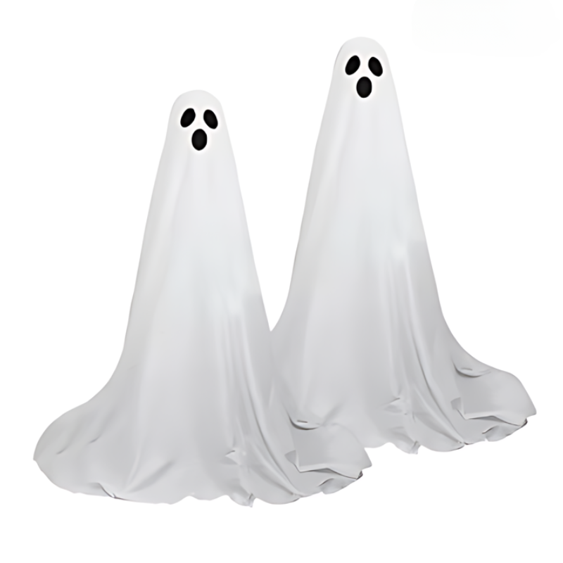 Rayvia Light-Up Ghost Decoration Set for Halloween