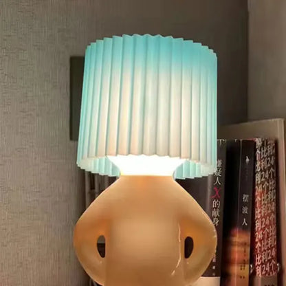 Royaleva Naughty Boy USB Table Lamp - Fun Night Light for Home & Office - Blue / US plug in