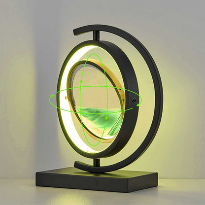 Royallure 3D Hourglass LED Lamp - Mesmerizing Sand Art for Home Decor