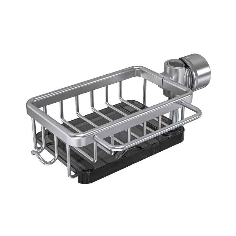 Rayvia Compact Kitchen Drain Rack for Easy Organization