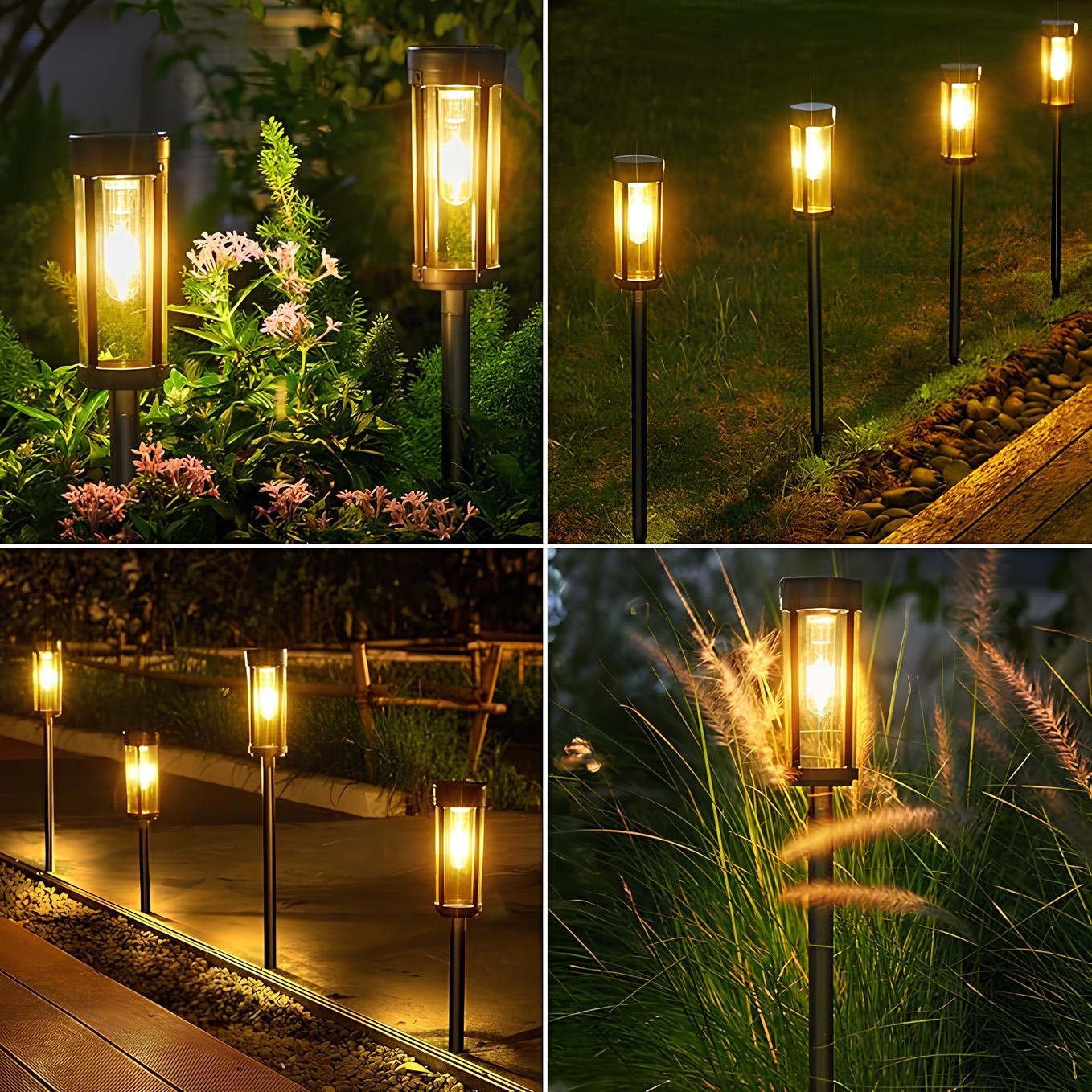 Royaleva Solar Powered Torch Light - Long Lasting Garden Illumination