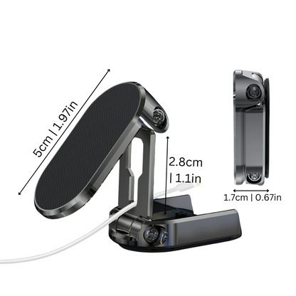 Rayvia Magnetic Car Phone Mount with 360° Rotation