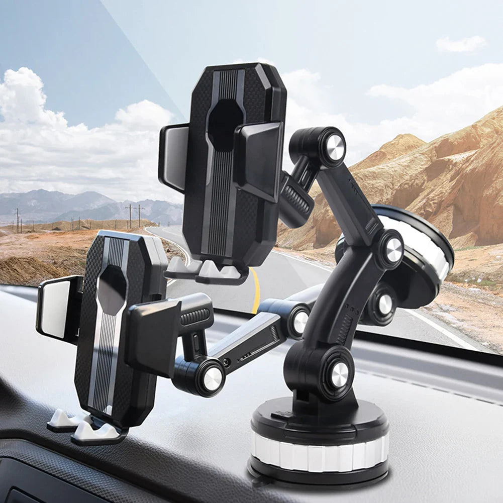 Royallure Ultimate Suction Cup Phone Holder for Cars - Secure & Adjustable Dashboard Mount