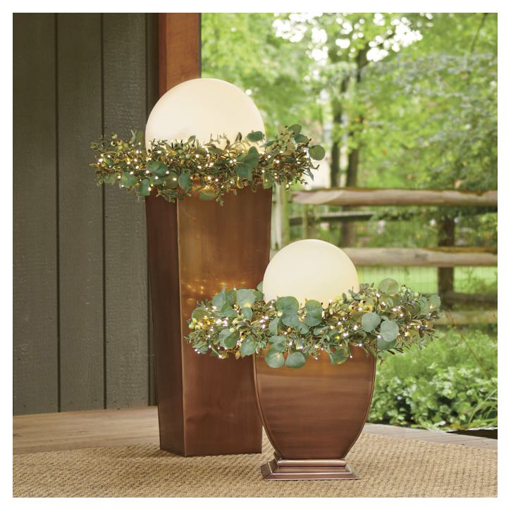 RoyaleGlow Waterproof Garden Sphere Lights - Vibrant Outdoor Pathway Illumination with Easy Installation