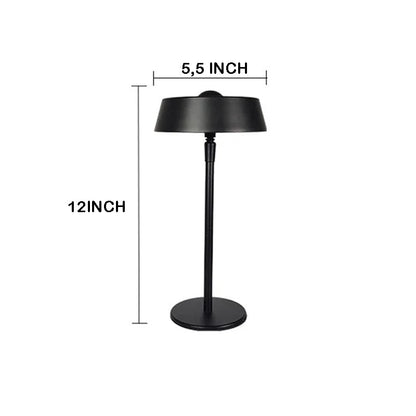 Portable LED Table Lamp - Wireless Rechargeable Desk Light for Bedroom and Study