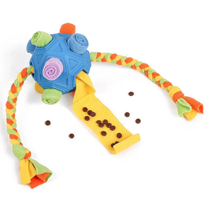 Pawellure Snuffle Toy - Interactive Dog Treat Puzzle for Mental Stimulation and Fun