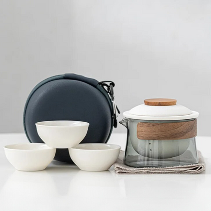 Rayvia Portable Tea Set for On-the-Go Brewing