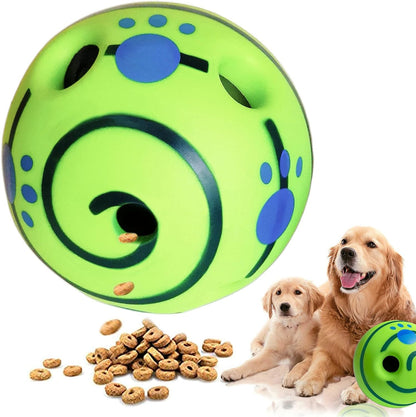 Furora Giggle and Wobble Interactive Dog Toy – Battery-Free Mental Stimulation Ball for All Breeds