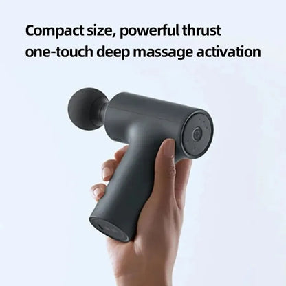 Xiaomi Mini Fascia Massage Gun – Portable 12kg Thrust, Smart Gear Memory, 2500rpm