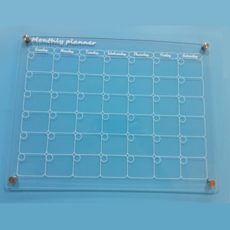 Royallure Magnetic Dry Erase Calendar Board for Fridge - Stay Organized & Plan Your Week