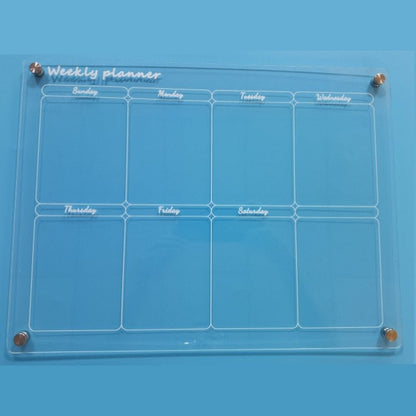 Royallure Magnetic Dry Erase Calendar Board for Fridge - Stay Organized & Plan Your Week