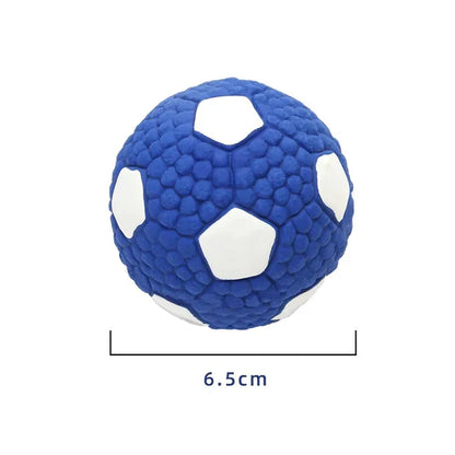 Pawelux Indestructible Chew Ball - Ultimate Toy for Aggressive Chewers and Dental Health