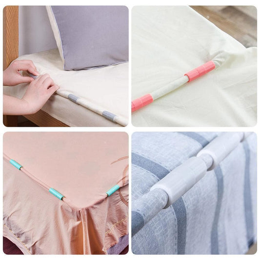 Royallure Bed Sheet Clips – Durable ABS Grippers for Secure & Wrinkle-Free Bedding