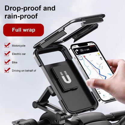 Royallure Waterproof Bike Phone Holder with 360° Rotation - Secure Grip for Safe Riding