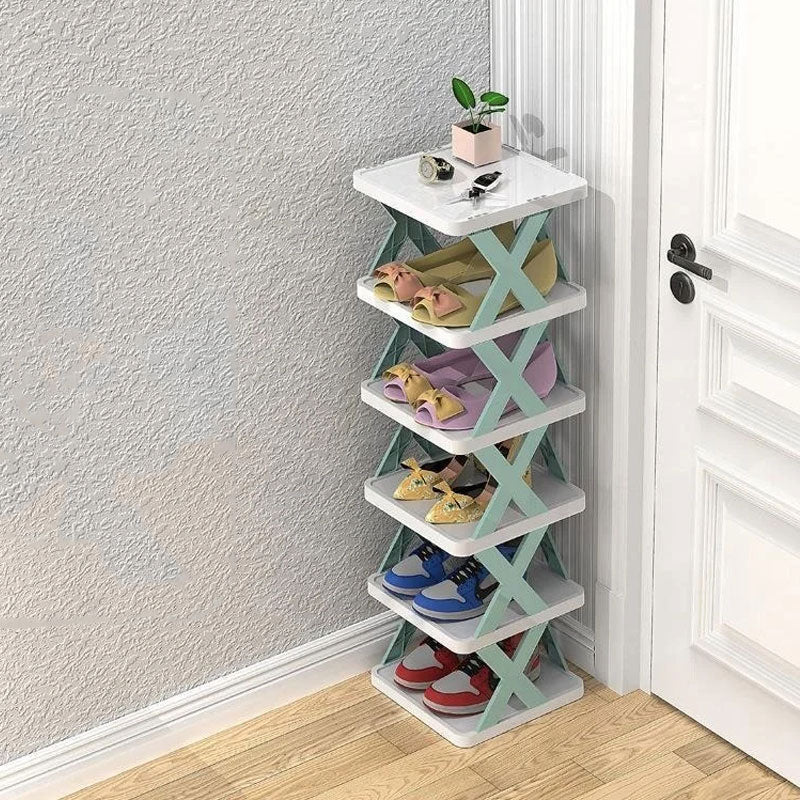 Rayvia Shoe Storage Rack - Modern Multi-Layer Organizer