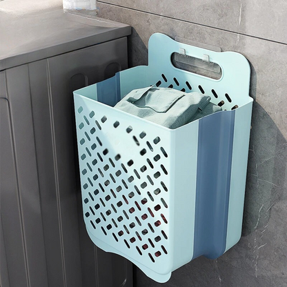 Rayvia Wall-Mounted Laundry Basket for Space Saving