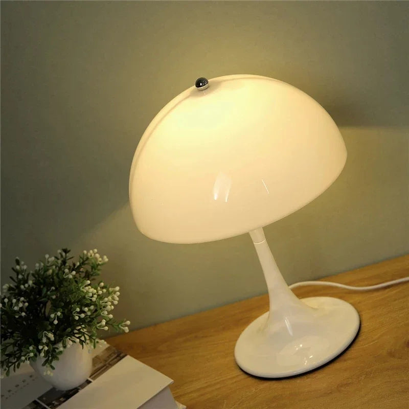 Retro Danish Table Lamp/ Floor Lamp - Iconic Mushroom Design for Modern Spaces