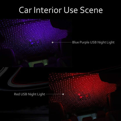 Royallure Car Roof Starry LED Interior Light – USB Flexible Ambient Lighting for Parties & Travel