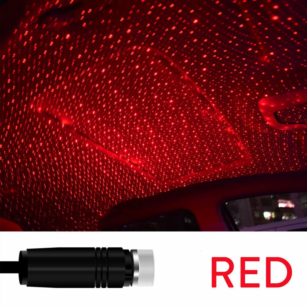 Royallure Car Roof Starry LED Interior Light – USB Flexible Ambient Lighting for Parties & Travel