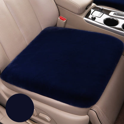 Royallure Plush Winter Car Seat Cushion - Non-Slip, Soft & Warm Protection for Leather Seats