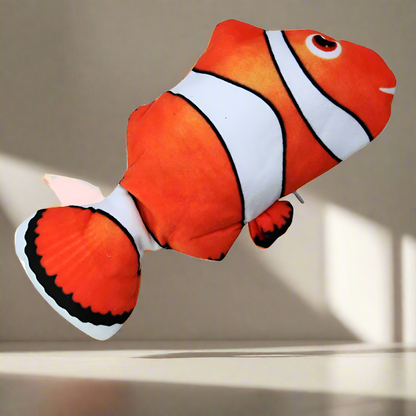 Royallure Interactive Cat Toy – USB Rechargeable Dancing Fish with Motion Sensor & Catnip