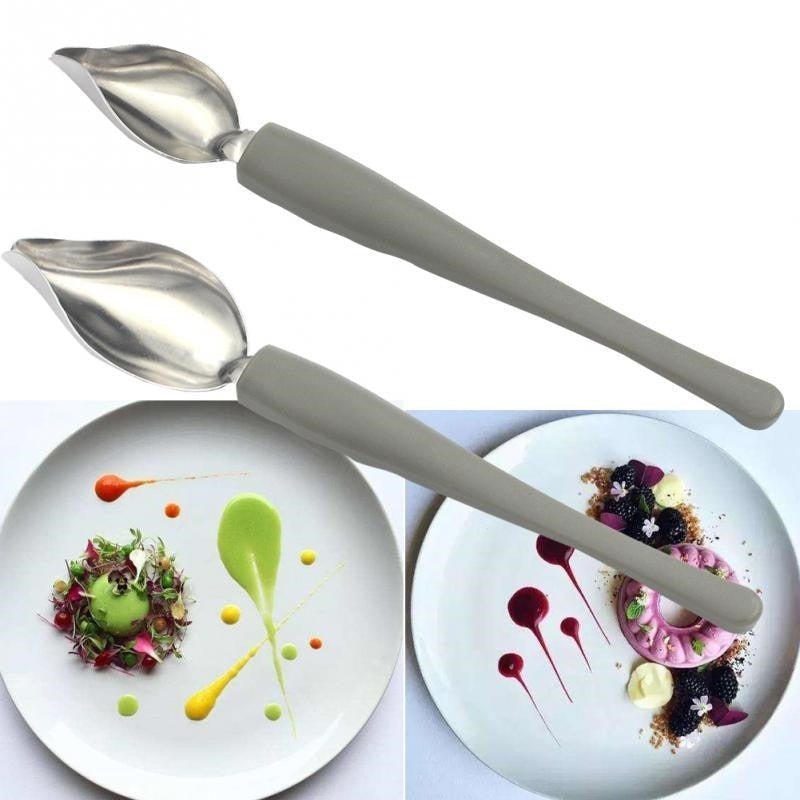 Royallure Culinary Plating Art Sauce Pen - Precision Food Decoration Tool for Stunning Presentation